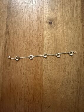 Tiffany & Co Elsa Peretti Open Heart bracelet
